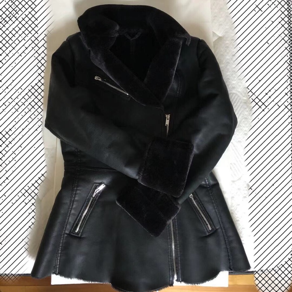 ESPRIT  black peplum jacket